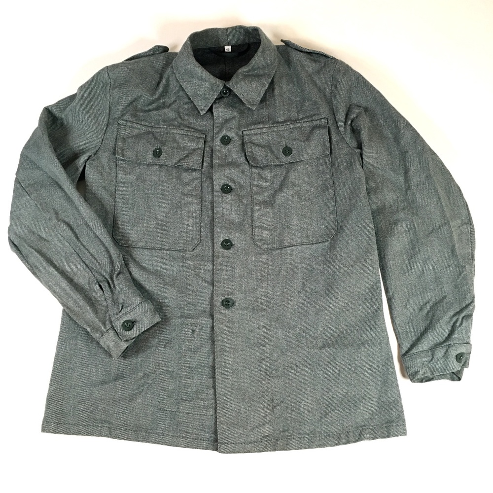 Vintage Denim Jean Button Down Shirt